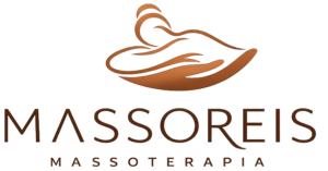 Logotipo oficial da MassoReis Massoterapia representando bem-estar feminino, recuperação corporal, autocuidado e terapias corporais personalizadas.